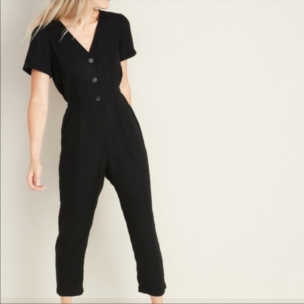 NWT Old Navy Black Jumpsuit